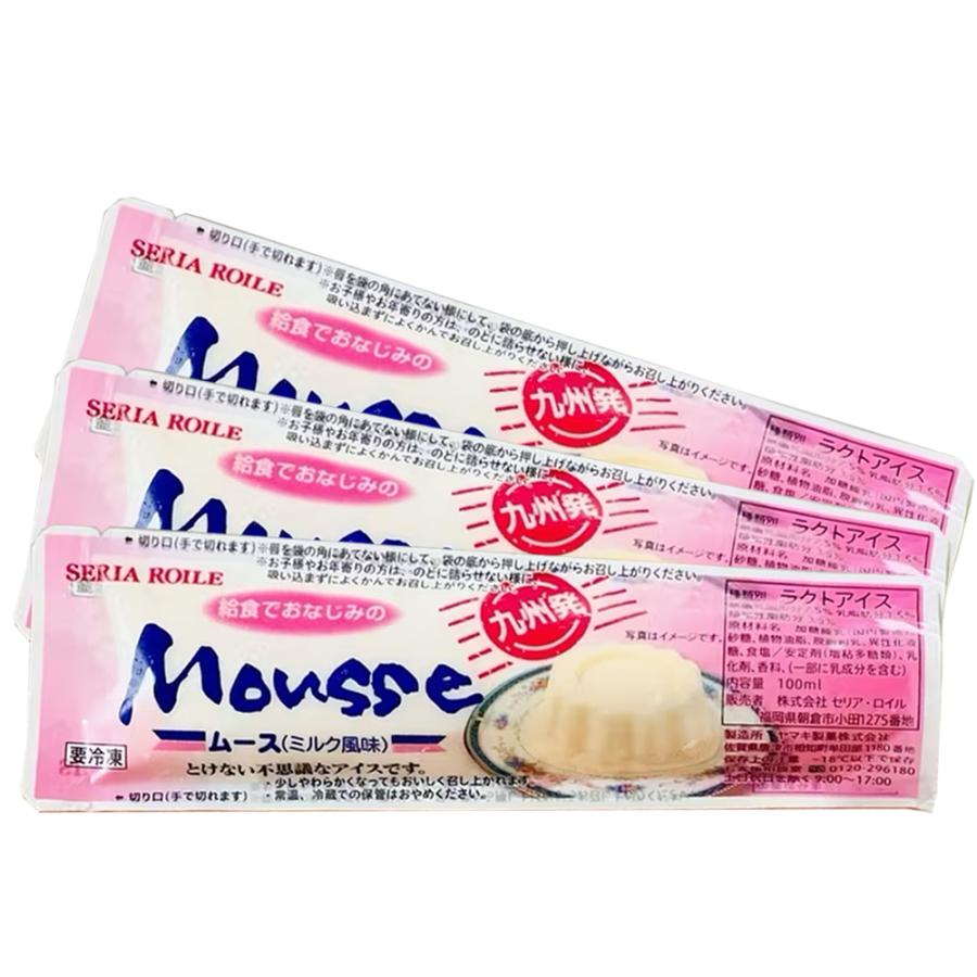 セリア・ロイル 給食でおなじみのムース 100ml×30個 | アイス Mousse  