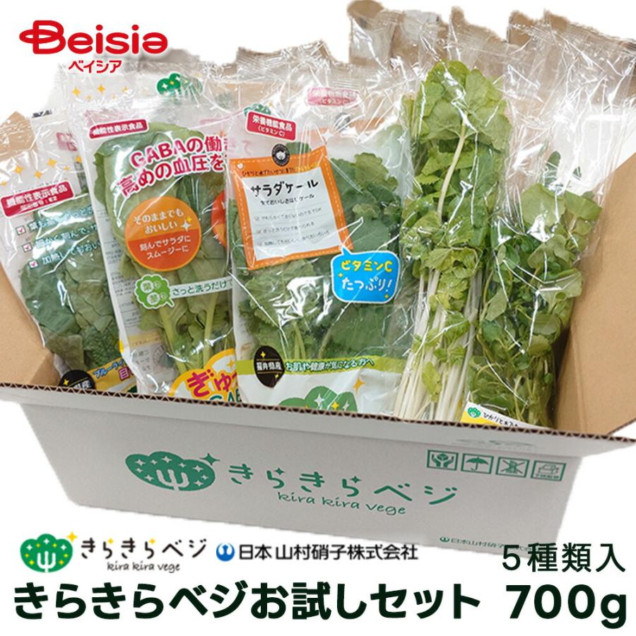 日本山村硝子 きらきらベジお試しセット葉物野菜15パック | 野菜セット