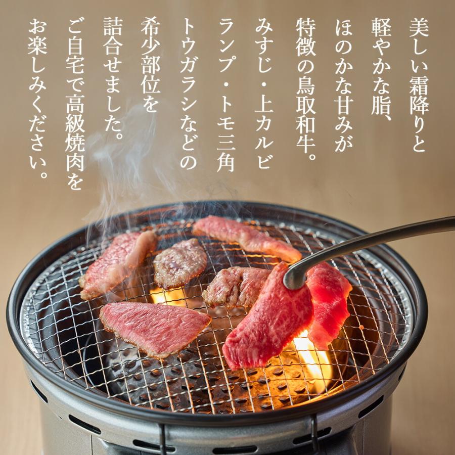 鳥取和牛5種類の希少部位焼肉セット 500g | 鳥取和牛 焼肉 希少部位 5