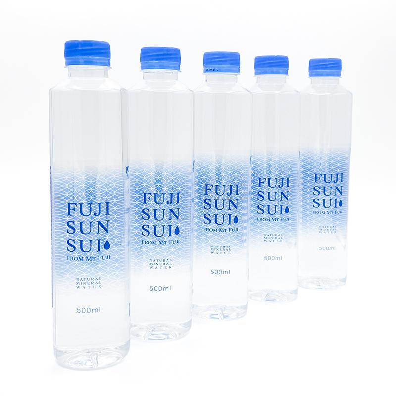 富士の源水「FUJI SUN SUI」500ml×24本（1ケース）シリカ 炭酸水素イオン FUJISUNSUI スリムボトル ミネラルウォーター ペットボトル ベイシア みず｜beisia｜02