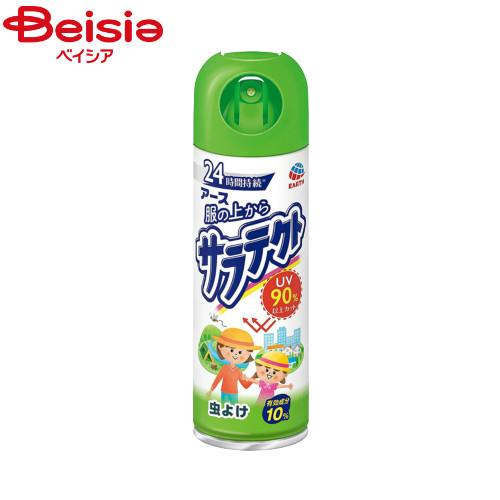 アース製薬 服の上からサラテクト200ml | 服の上からサラテクト 虫よけスプレー 衣類用 虫除け 蚊 マダニ ブユ アブ アウトドア キャンプ 公園 ペットの散歩 網 の商品画像