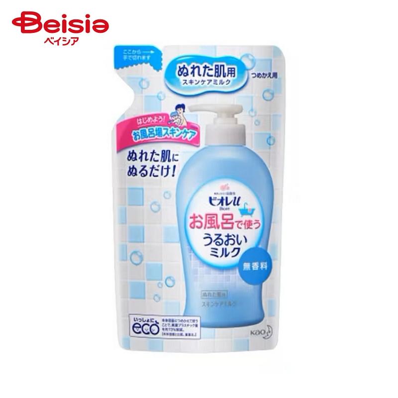 花王 ビオレuお風呂で使う うるおいミルク 無香料 つめかえ用 250ml