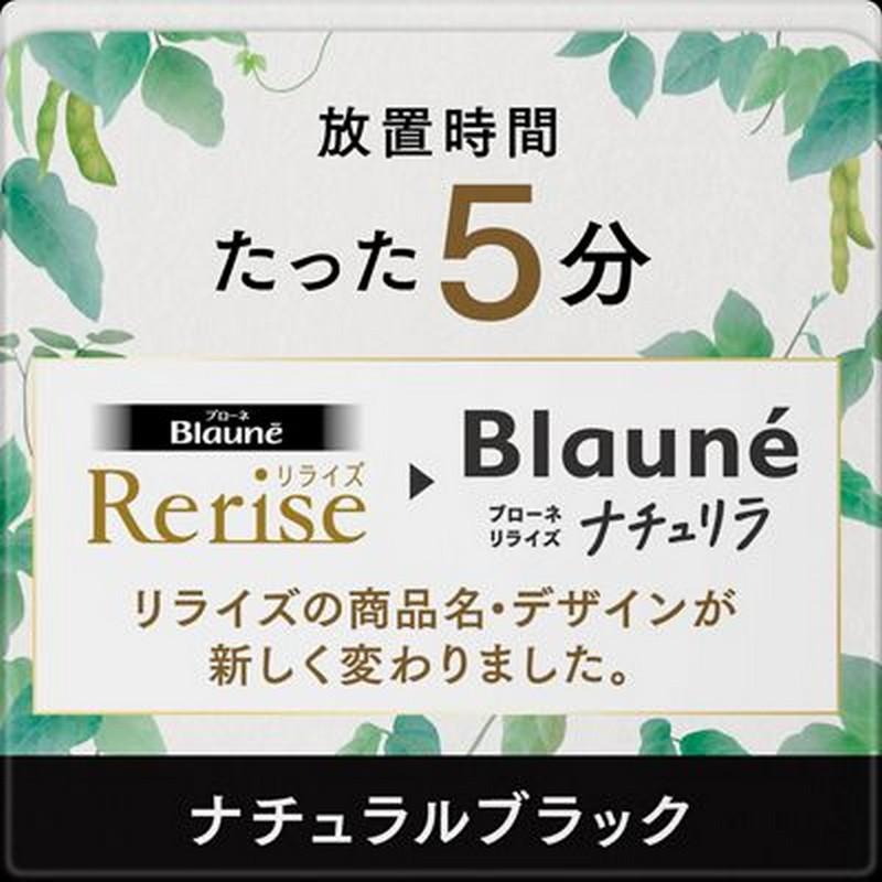花王 ブローネ ナチュリラ 色長持ちカラートリートメント ブラック