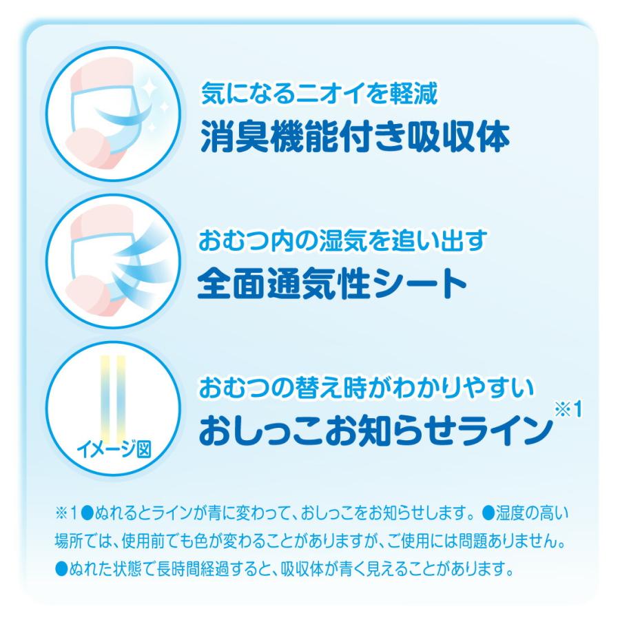 大王製紙 グーンぐんぐん吸収パンツ M66枚 3個 |  グーン 紙おむつ パンツ Mサイズ ベビーオムツ オムツ まとめ買い パンツタイプ M 66枚 3個 子育ての画像
