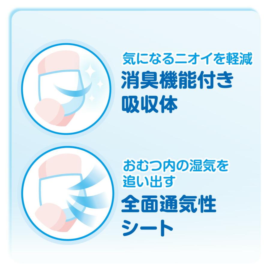 大王製紙 グーンぐんぐん吸収パンツ BIGより大きい 34枚×3個 |  グーン 紙おむつ パンツ BIGより大きいサイズ ベビーオムツ オムツ まとめ買い パンツタイプ 34の画像