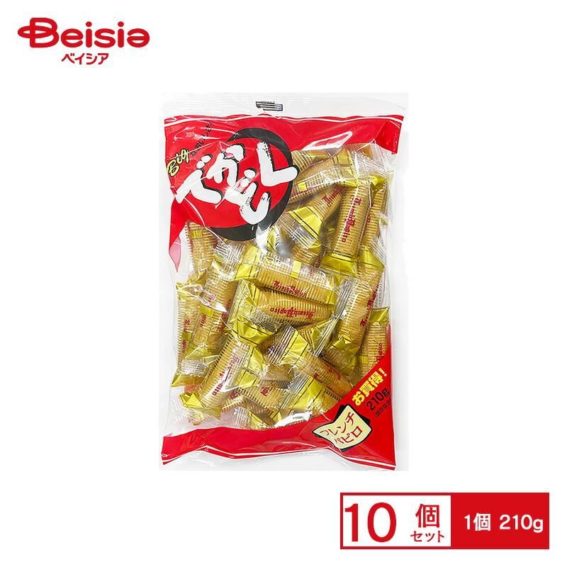七尾製菓 でかどくフレンチパピロ 210g×10個 | 駄菓子 おやつ 子供 お