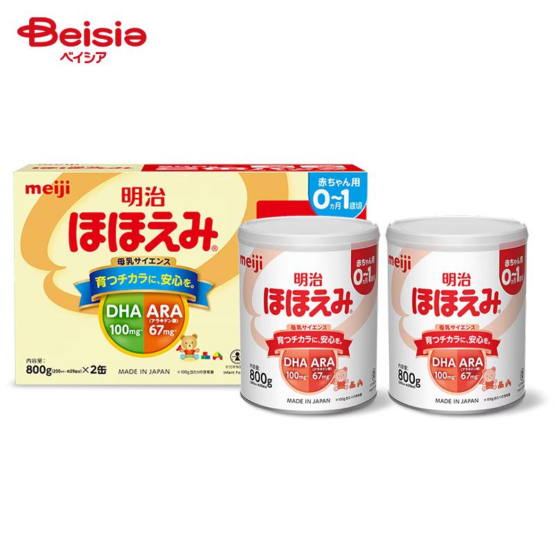 ほほえみ 明治 明治ほほえみ800g×2缶パック : ベイシア ヤフーショップ