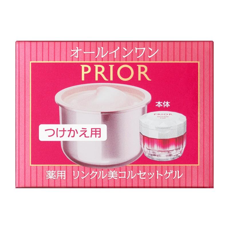 PRIOR 資生堂 プリオール薬用リンクル美コルセットゲルつけかえ用90g