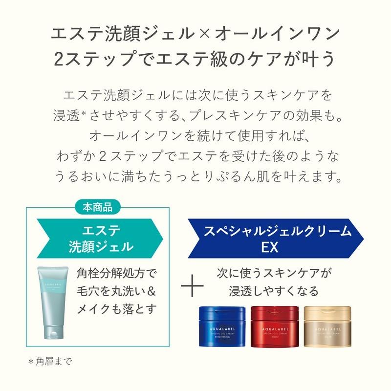 資生堂 アクアレーベル エステ洗顔ジェル 130g | ジェル洗顔