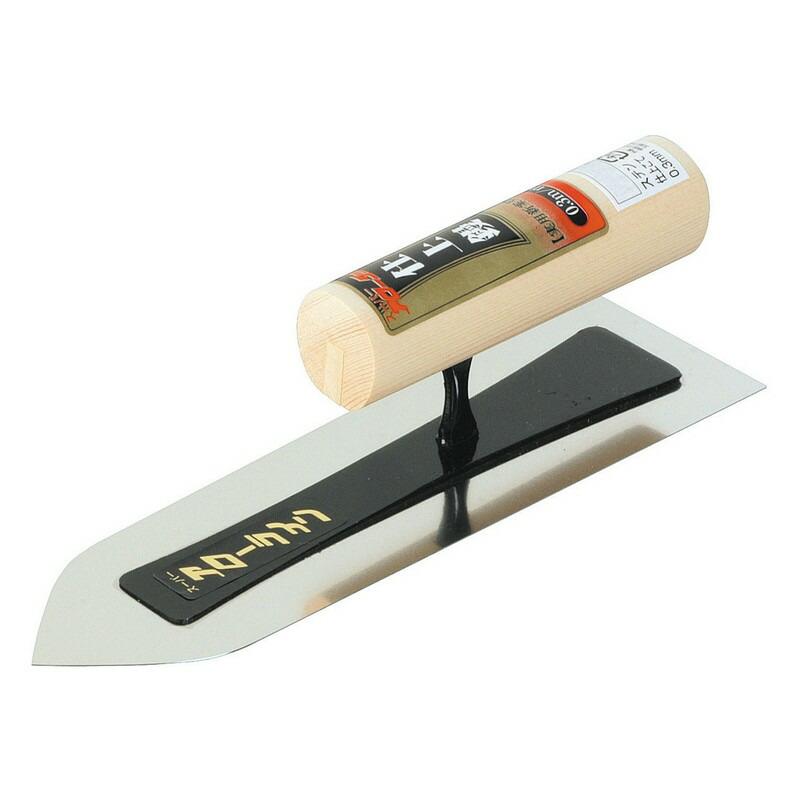 アローライン ステンレス仕上鏝 0.3mm 90mm 大工道具 左官鏝 仕上鏝