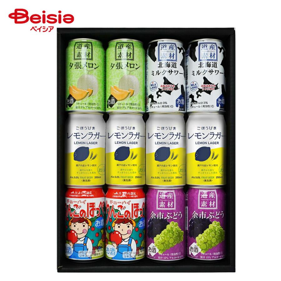 北海道産果実の味わいとレモンラガーセット 升喜 | フルーツビール