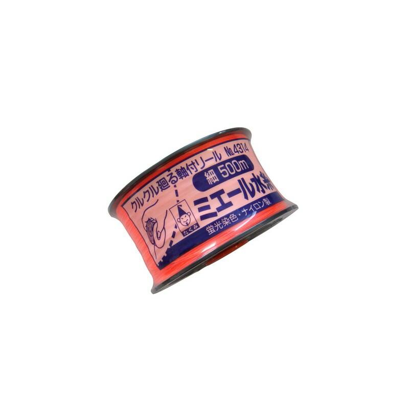 たくみ　商品 たくみ ミエール水糸オレンジ細500 NO．4314 大工道具 墨つけ 基準出し
