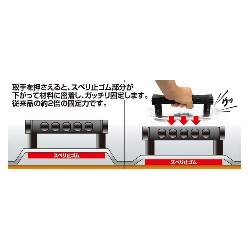 シンワ 丸ノコガイド定規 エルアングル Plus シフト 1m 丸ノコガイド