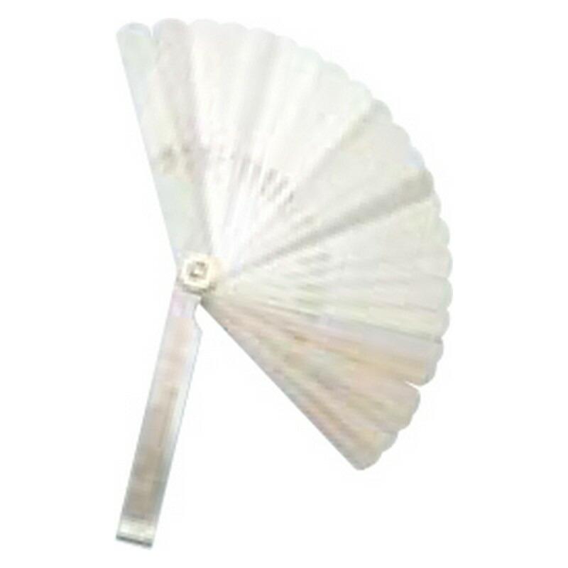 シンワ シックネスゲージE 25枚組 73796 100mm 大工道具 測定具 精密