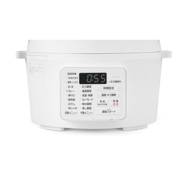 アイリスオーヤマ 電気圧力鍋 4.0L ホワイト PC-MA4-W 電気圧力鍋