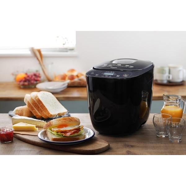 アイリスオーヤマ ホームベーカリー ブラック IBM-020-B | 全