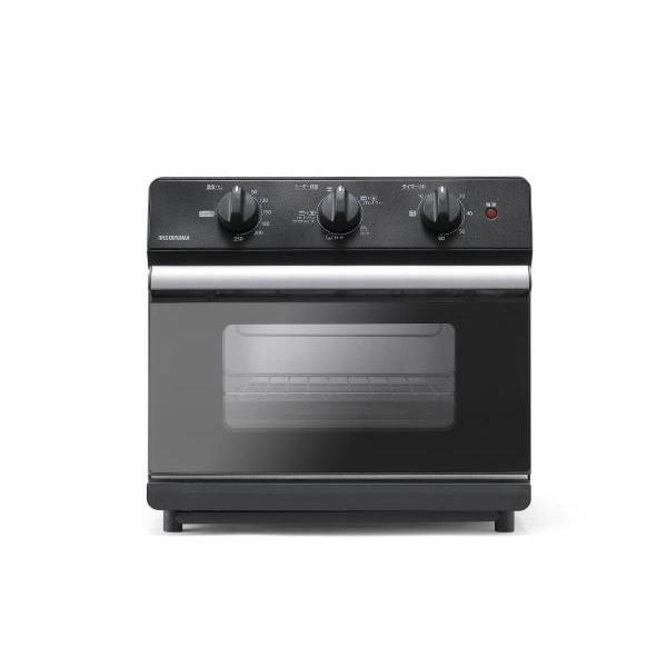 アイリスオーヤマ ノンフライ熱風オーブン ブラック FVX-D14A-B