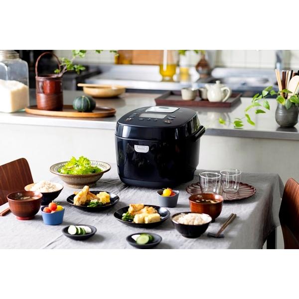 アイリスオーヤマ 米屋の旨み 銘柄炊き IHジャー炊飯器 10合 ブラック