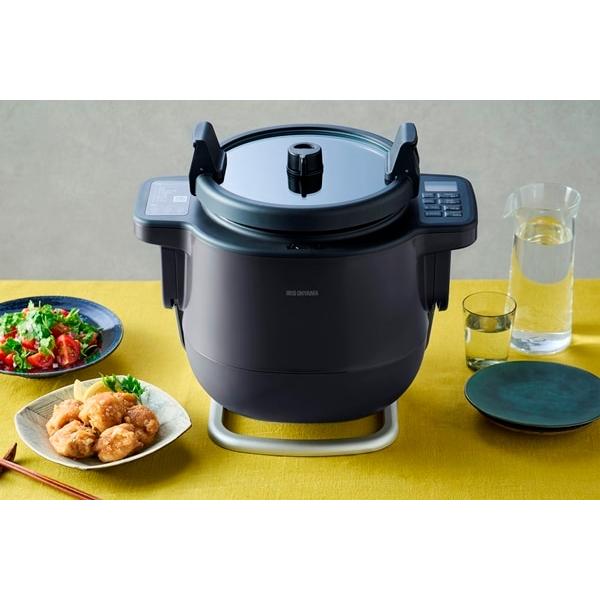 IRIS OHYAMA（アイリスオーヤマ）DAC-IA2-H（グレー） 10,000円OFFSALE！】シェフドラム 全自動調理器 4.5L 自動