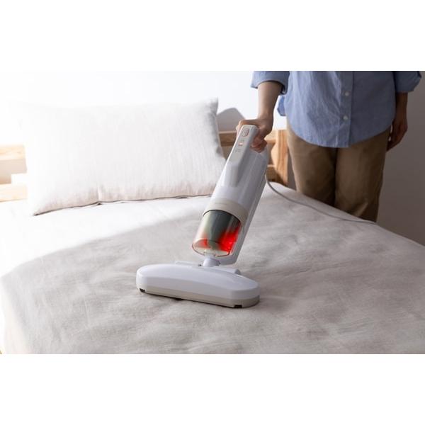 新品！アイリスオーヤマ コードレス 布団クリーナー アイボリー　FCA-13-C e-TREND｜アイリスオーヤマ ふとんクリーナー FCA-13-C [布団