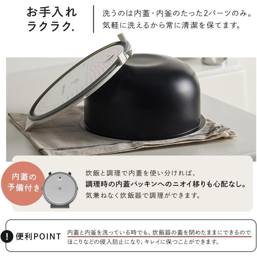 IRIS OHYAMA（アイリスオーヤマ） IHジャー炊飯器 5.5合 ホワイト RC