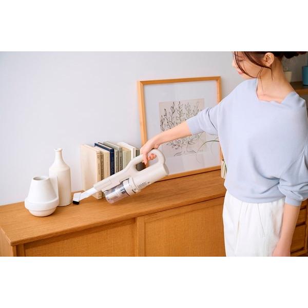 アイリスオーヤマ 充電式サイクロンスティッククリーナー グレー