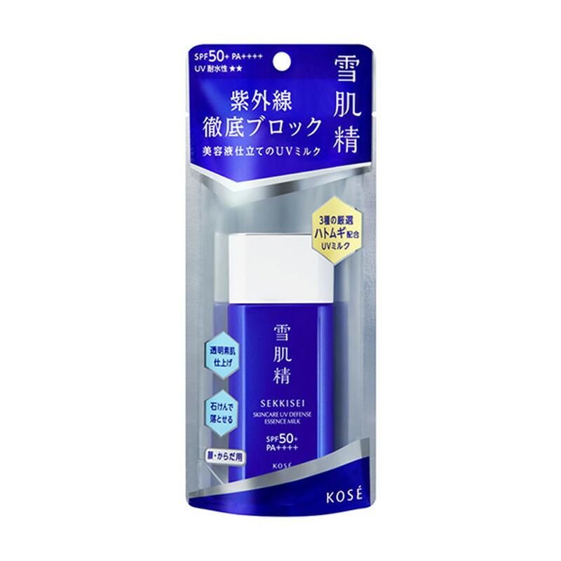 コーセー 雪肌精スキンケアUVエッセンスミルク 60g | 日焼け止めミルク