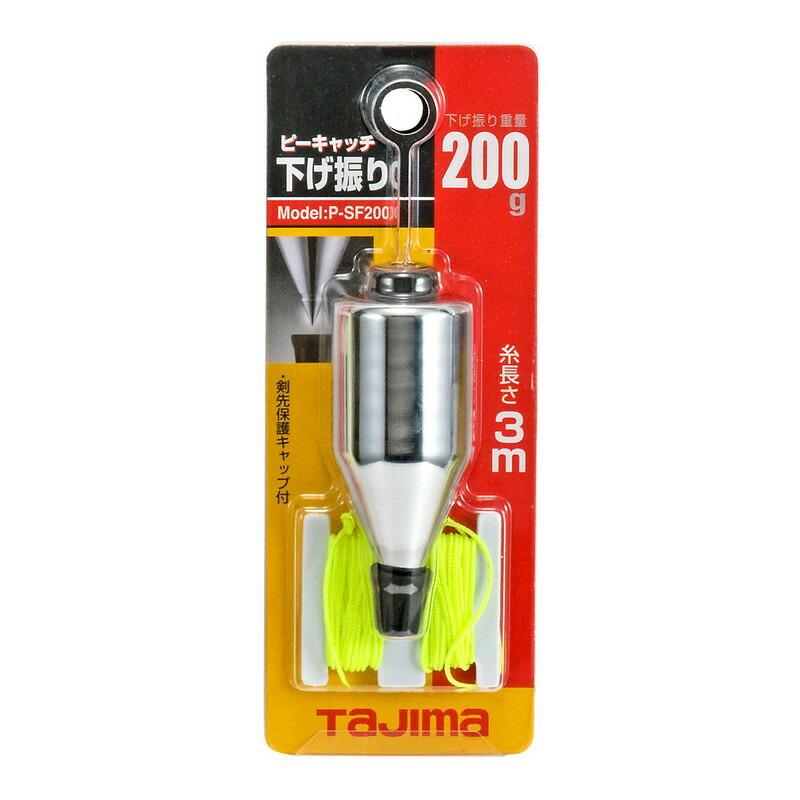 Tajima（タジマ） ピーキャッチ下げ振り 200 P−SF200 大工道具 墨つけ 