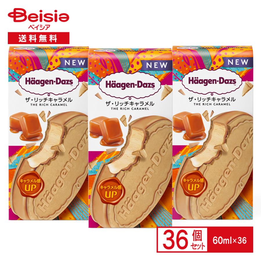ハーゲンダッツ クリスピーサンド ザ・リッチキャラメル 60ml×36個