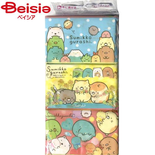 ハヤシ商事 すみっこぐらしポケットティッシュ6P | ポケットティッシュ