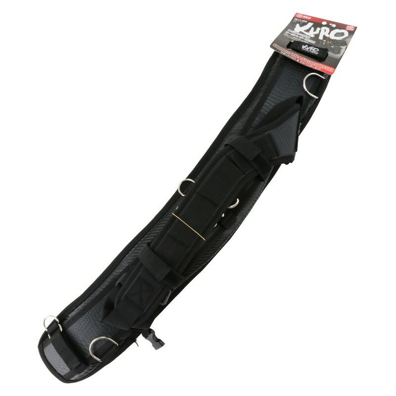 SK11 黒 サポートベルトセット SKC2−8BK 収納用品 腰袋サック 腰袋 サック｜beisia｜02