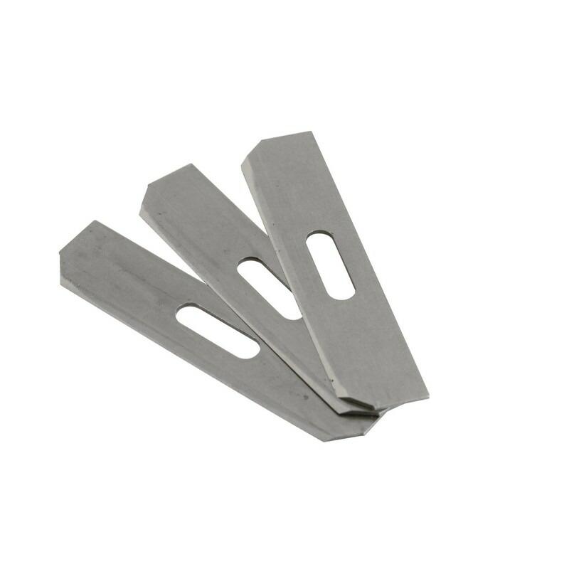 藤吉郎 替刃式カンナ替刃3枚入 70mm 大工道具 のみ 彫刻刀 鉋 替刃式鉋