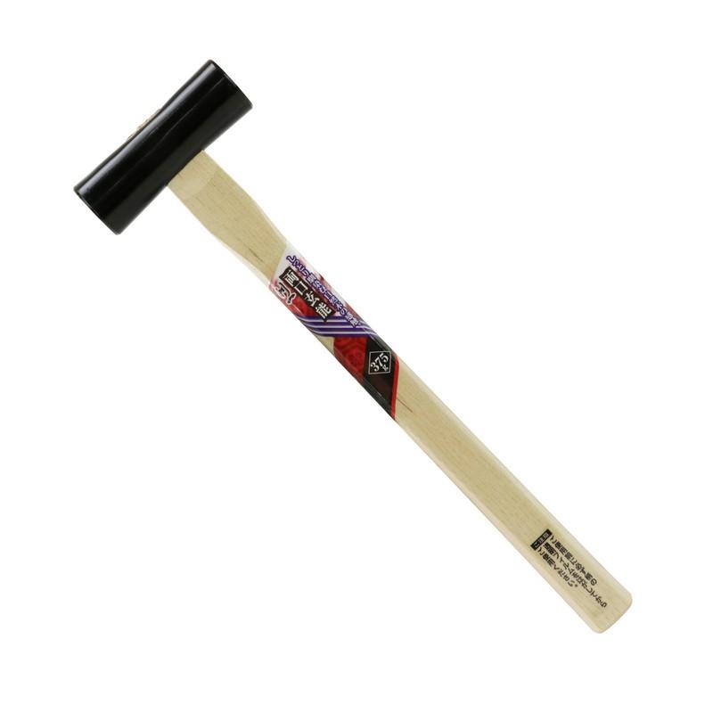 利一 両口玄能 シャクイチエ 375g 大工道具 金槌 木柄玄能 : ベイシア 