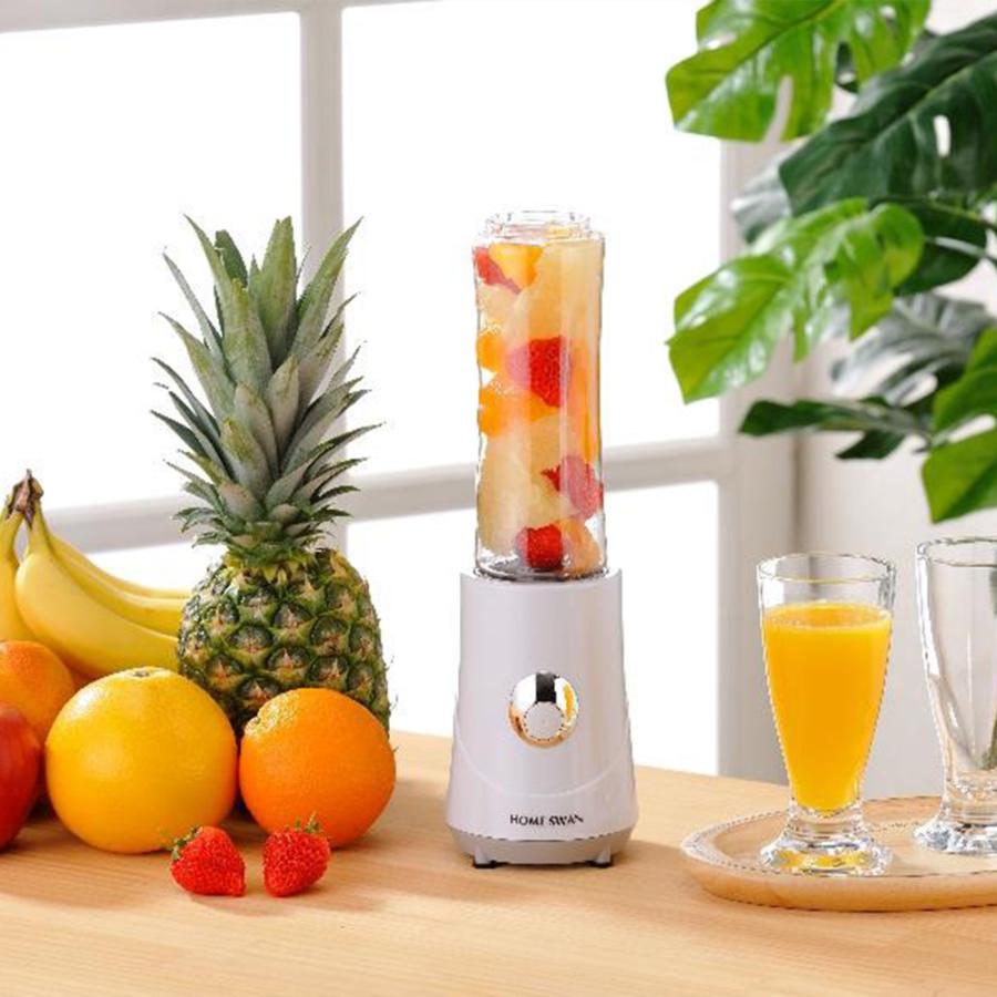新津興器 ブレンダー トライタンボトルブレンダー ホワイト 400ml