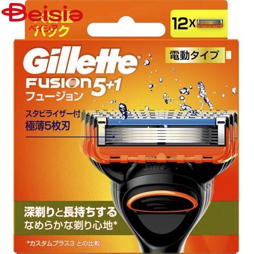 P&G ジレット フュージョン 電動タイプ 替刃 12個入 | ジレット