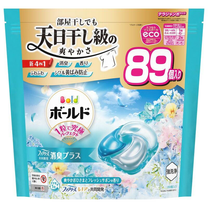 P&G ボールドジェルボール4D爽やかフレッシュフラワーサボンの香り