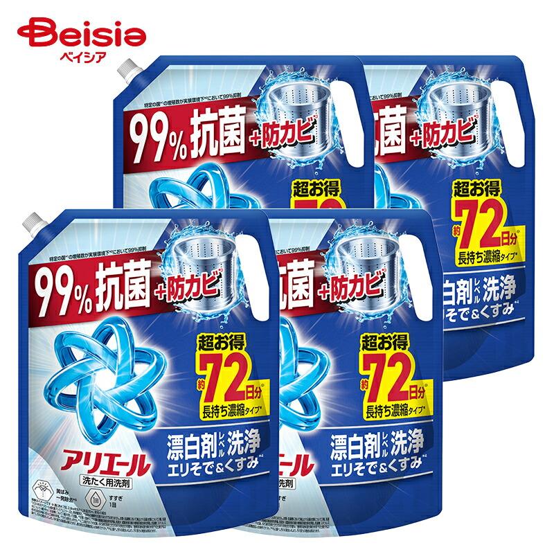 P&G アリエールジェルつめかえ超ウルトラジャンボサイズ 1720g×4個