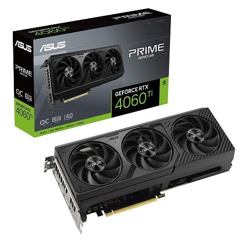ASUS エイスース グラフィックボード PRIME-RTX4060TI-O8G GeForce RTX