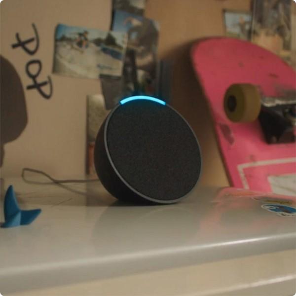 Echo Pop (エコーポップ) - コンパクトスマートスピーカー with Alexa（チャコール）Echo Pop Amazon B09WX3PJ3X｜beisiadenki｜07