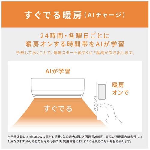 Panasonic（パナソニック） エアコン 10畳用 本体のみ エオリア CS
