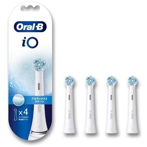 Oral-B iO 4s 電動歯ブラシ本体美品、替えブラシ4本セット新品未開封 ブラウン BRAUN iORBCW-4EL 替えブラシ オーラルB iO専用