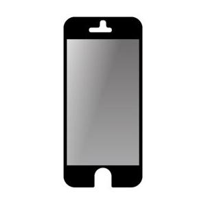 GREENHOUSE　iPhone5用耐衝撃フィルム　ブラック　GH-FLI-IP5BK｜beisiadenki