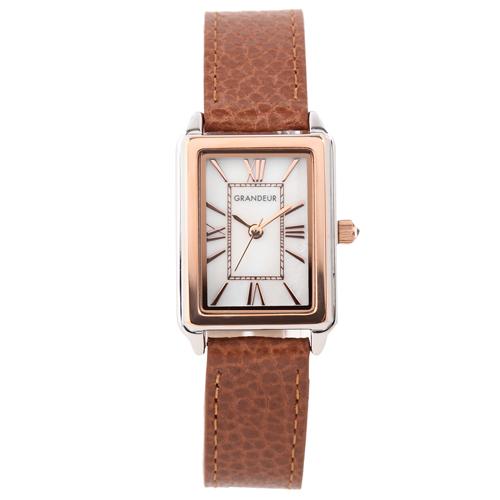 GRANDEUR グランドールエレガンス レディースウォッチカラフルレザー  