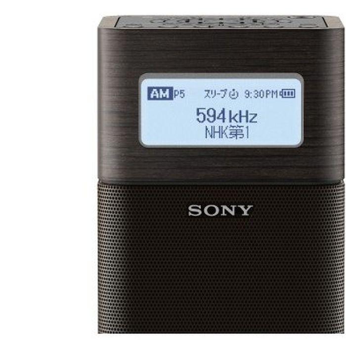 ワイドFM対応 FM/AM Bluetooth搭載ホームラジオ ブラック SONY SRF-V1BT｜beisiadenki｜02