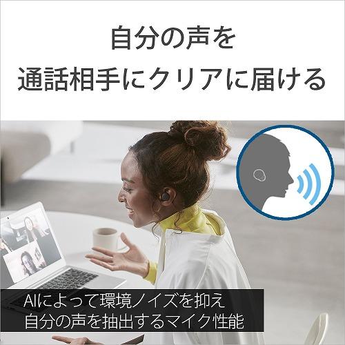 ソニー イヤホン LinkBuds S ワイヤレス Bluetooth 両耳 マイク 防滴  WF-LS900N CCの画像