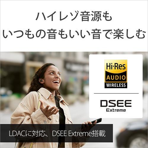 ソニー イヤホン LinkBuds S ワイヤレス Bluetooth 両耳 マイク 防滴  WF-LS900N CCの画像
