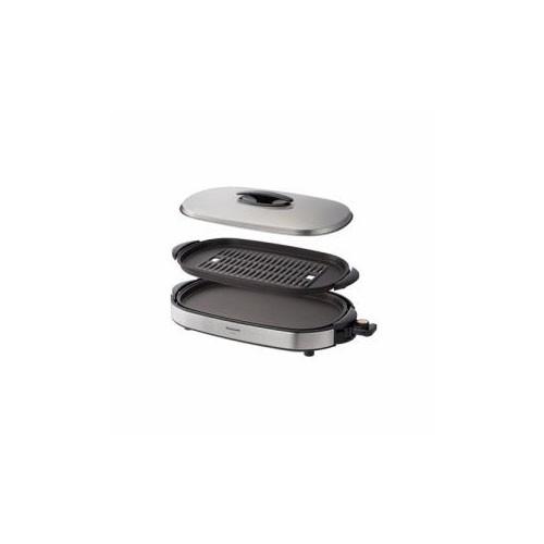 Panasonic ホットプレート シルバー NF-W200-S : 4549077750396 : B 