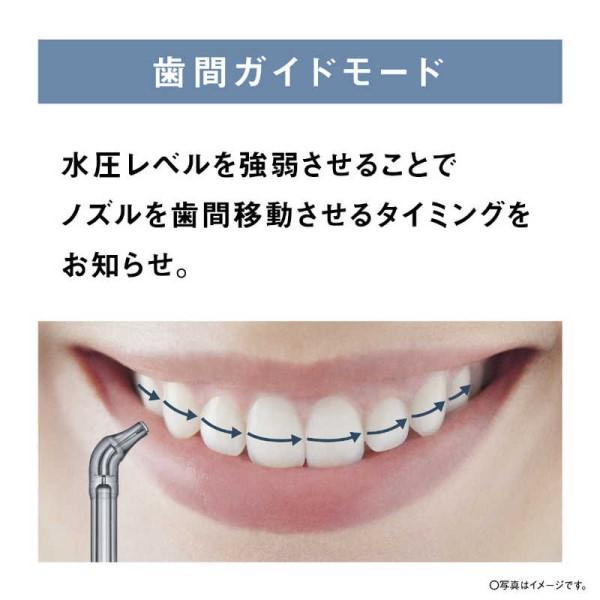 ジェットウォッシャー ナノクレンズ ドルツ ホワイト パナソニック EW-NJ80-Wの画像