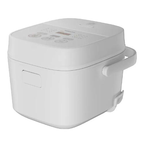 山善（YAMAZEN） 炊飯器 3合 マイコン式 低温調理対応 ホワイト YJT