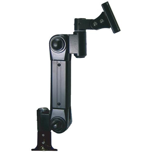 ライブクリエータ ライブクリエータ スタンダードアーム フランジ付グロメット固定 中荷重 ブラック ARM2-21G2B ライブクリエータ スタンダードアーム フランジ付グロメット固定 中